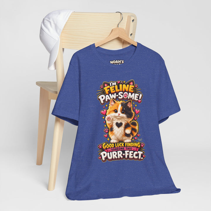 Noah’s Tales™ I’m Feline Paw-Some | Tommy Women's Bella T-Shirt