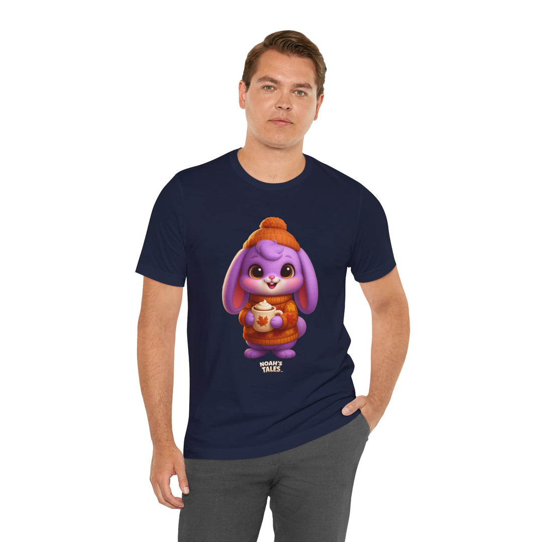 Noah’s Tales™ Thanksgiving Lilac Men's Bella T-Shirt