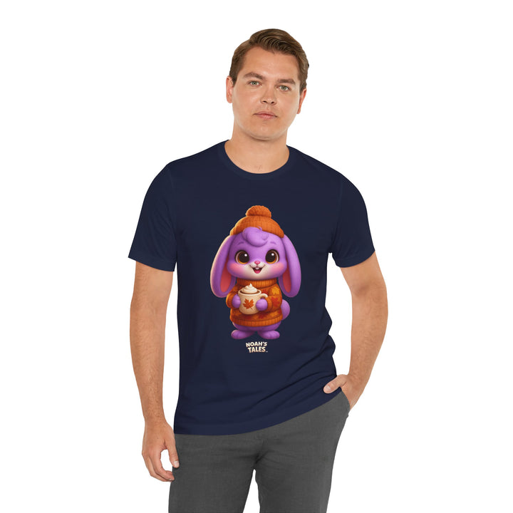 Noah’s Tales™ Thanksgiving Lilac Men's Bella T-Shirt