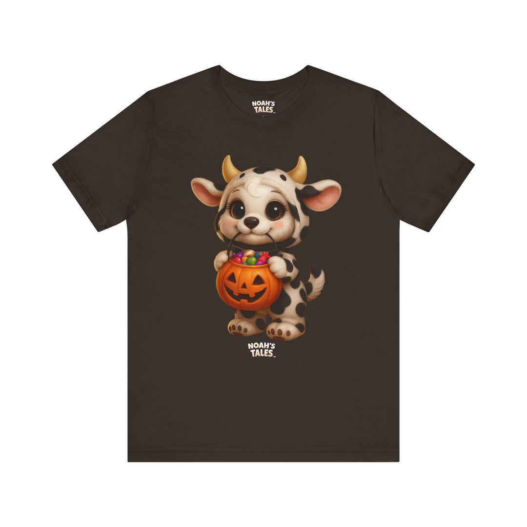 Noah’s Tales™ Cow Halloween Costume Coco Men's Bella T-Shirt