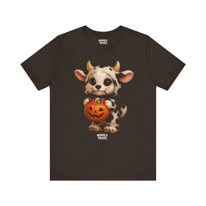 Noah’s Tales™ Cow Halloween Costume Coco Men's Bella T-Shirt