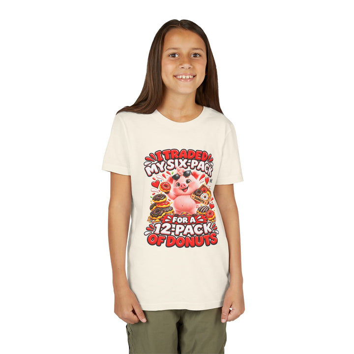 Noah’s Tales™ I Traded My Six-Pack For A 12-Pack Of Donuts | Pip Girl's Bella T-Shirt