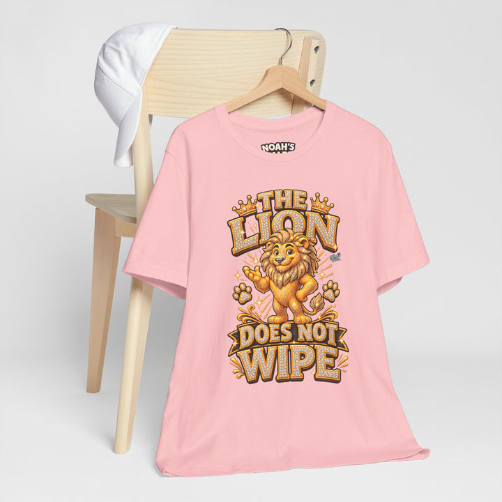 Noah’s Tales™ The Lion Does Not Wipe | Leo Women's Bella T-Shirt
