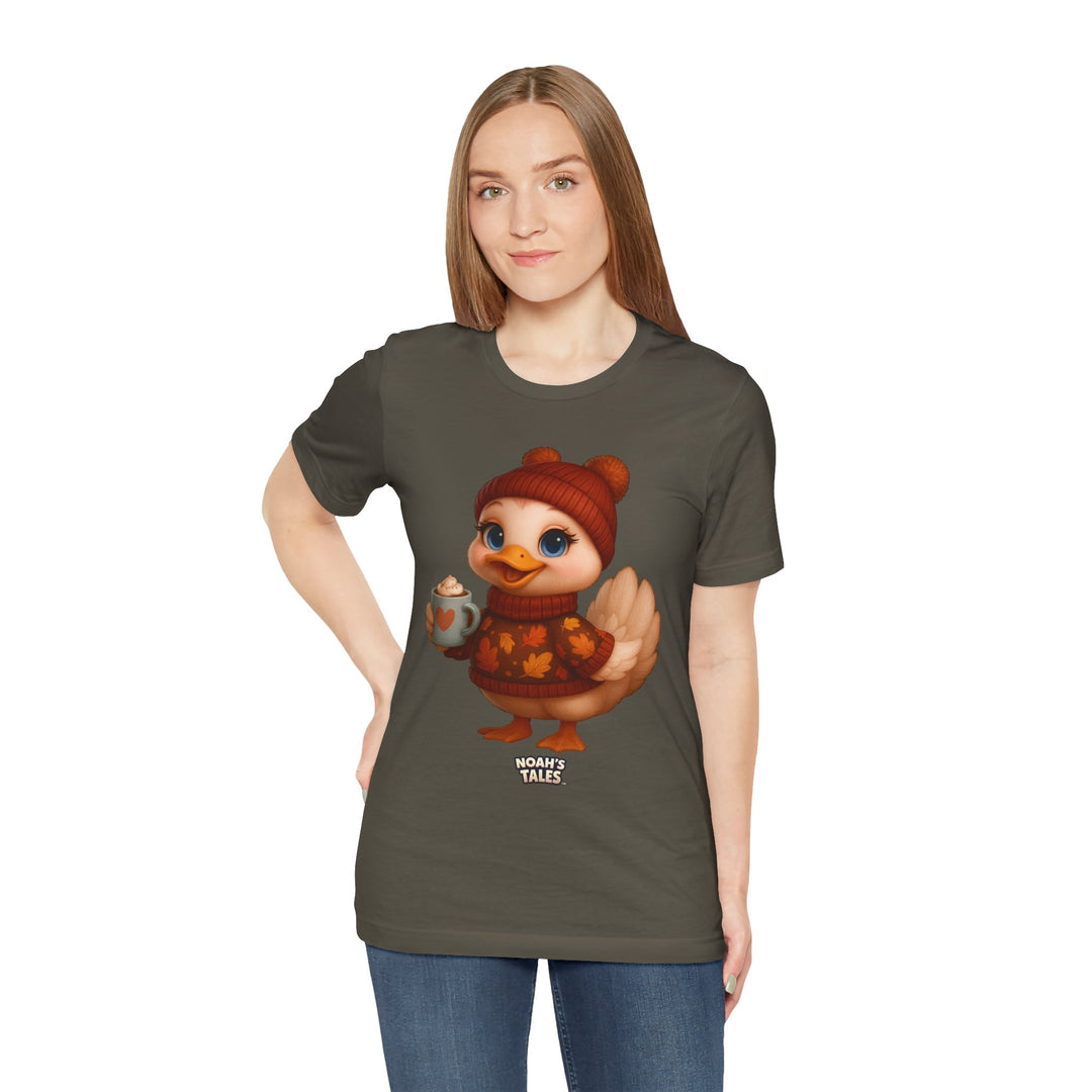 Noah’s Tales™ Thanksgiving Luna Women's Bella T-Shirt