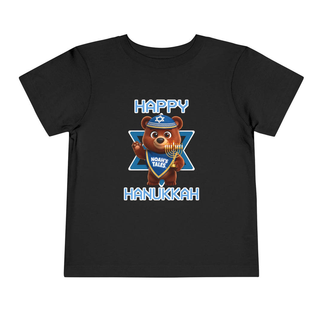 Noah’s Tales™ Happy Hanukkah Bear Boy's Bella T-Shirt