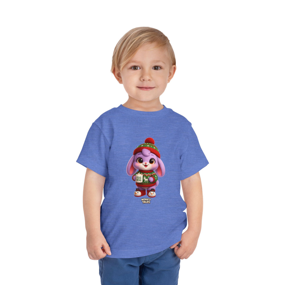 Noah’s Tales™ Christmas Lilac Boy's Bella T-Shirt