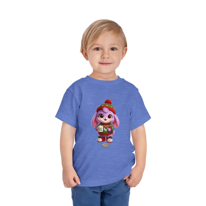 Noah’s Tales™ Christmas Lilac Boy's Bella T-Shirt