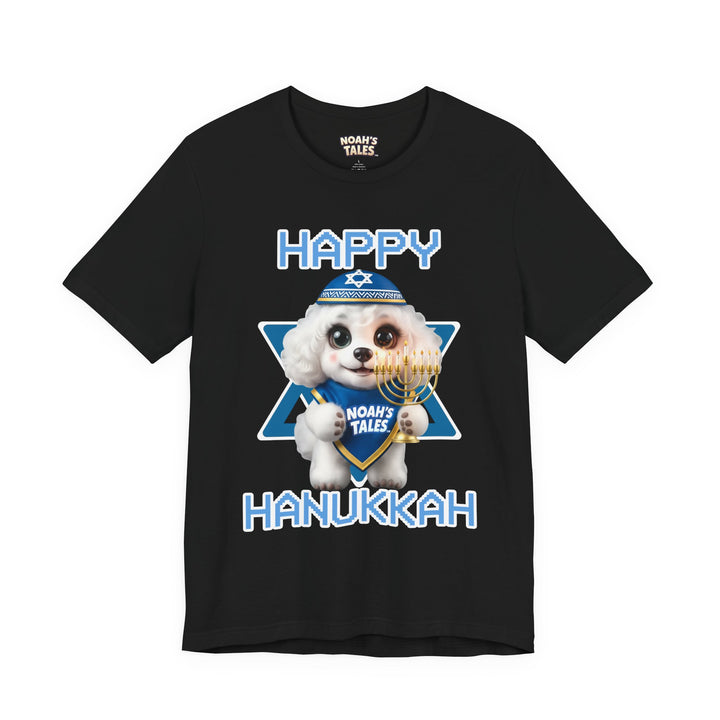 Noah’s Tales™ Happy Hanukkah Coco Girl's Bella T-Shirt