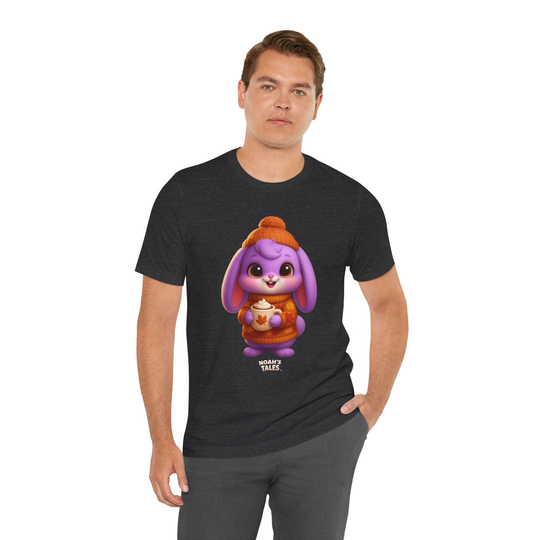 Noah’s Tales™ Thanksgiving Lilac Men's Bella T-Shirt