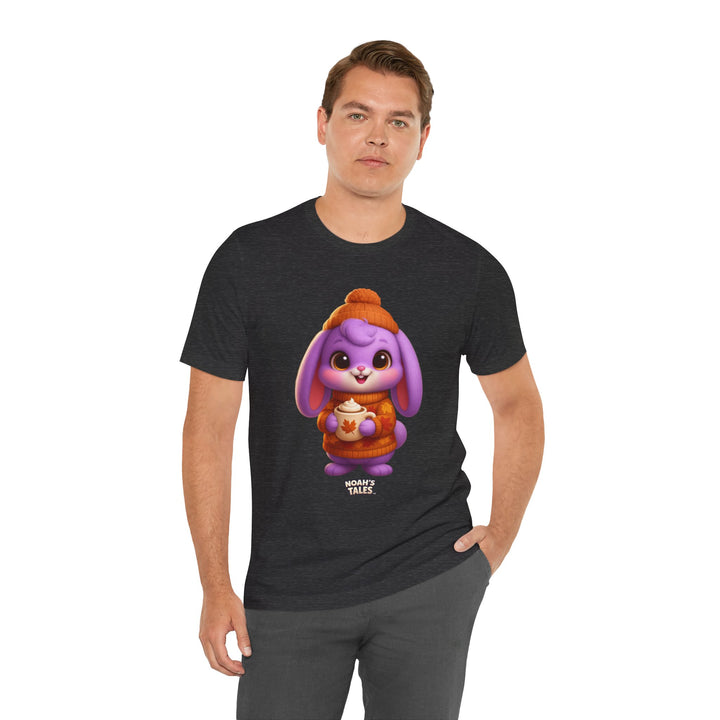 Noah’s Tales™ Thanksgiving Lilac Men's Bella T-Shirt