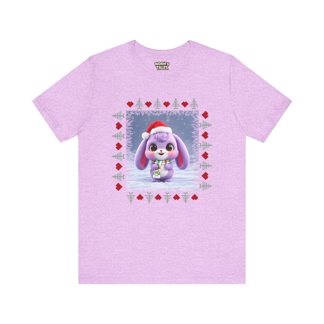 Noah’s Tales™ Lilac Christmas Men's T-Shirt
