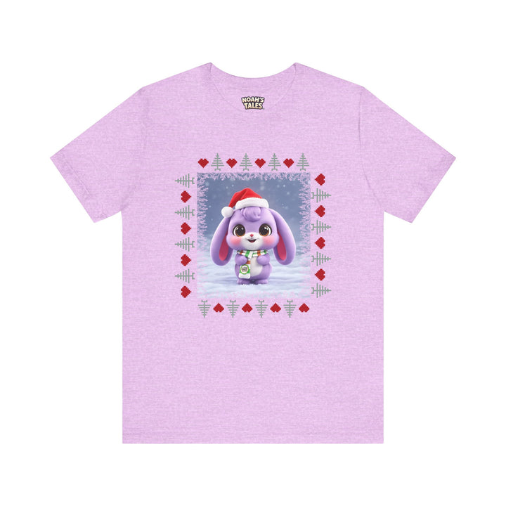Noah’s Tales™ Lilac Christmas Men's T-Shirt