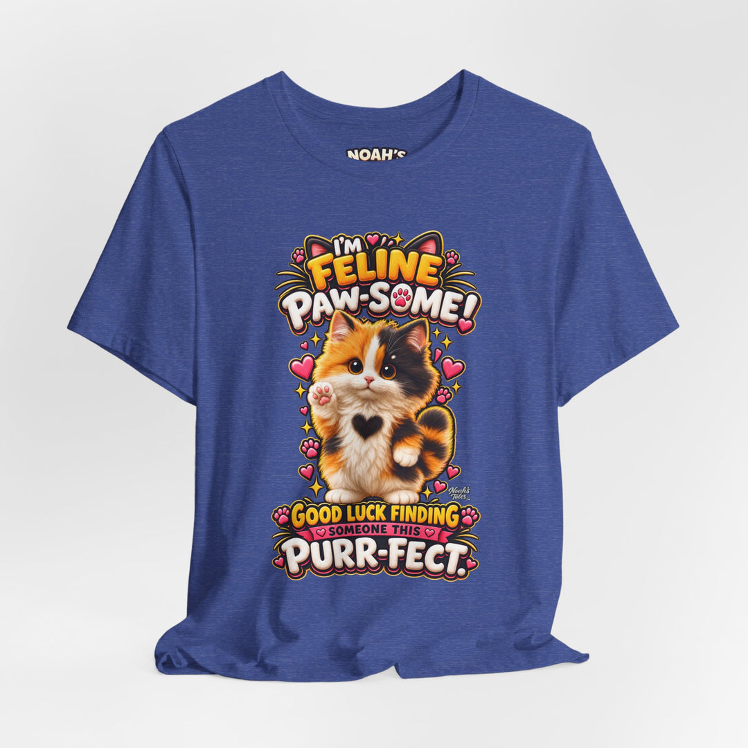 Noah’s Tales™ I’m Feline Paw-Some | Tommy Men's T-Shirt