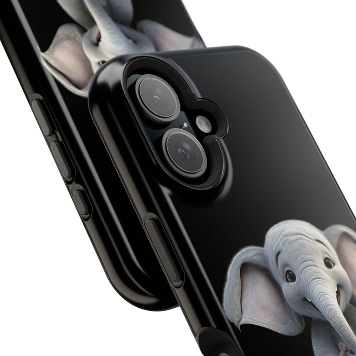 Noah’s Tales™ Noah Elephant Magnetic Tough Cases | Cute Elephant Phone Cover