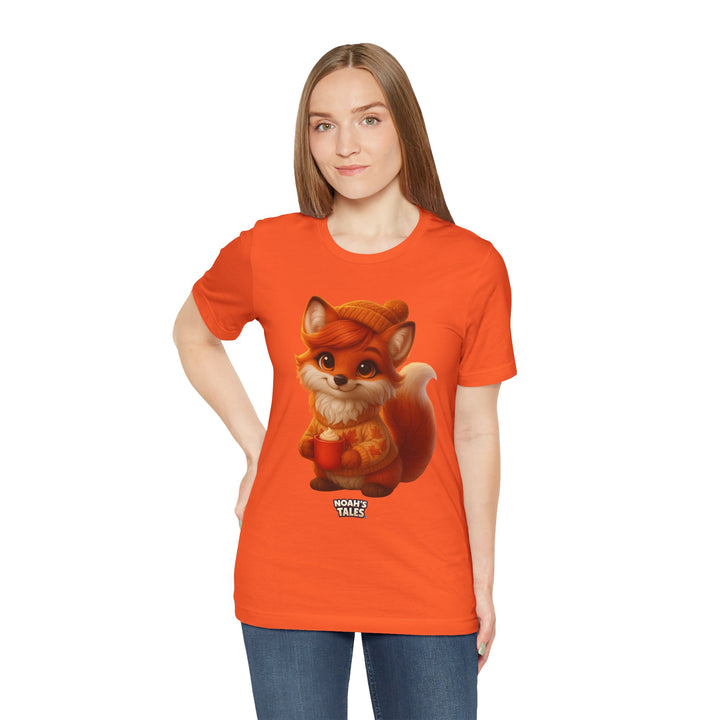 Noah’s Tales™ Thanksgiving Ember Women's Bella T-Shirt