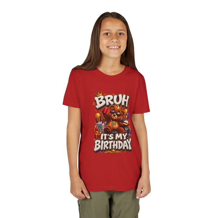 Noah’s Tales™ Bruh It’s My Birthday | Baxter Girl's Bella T-Shirt