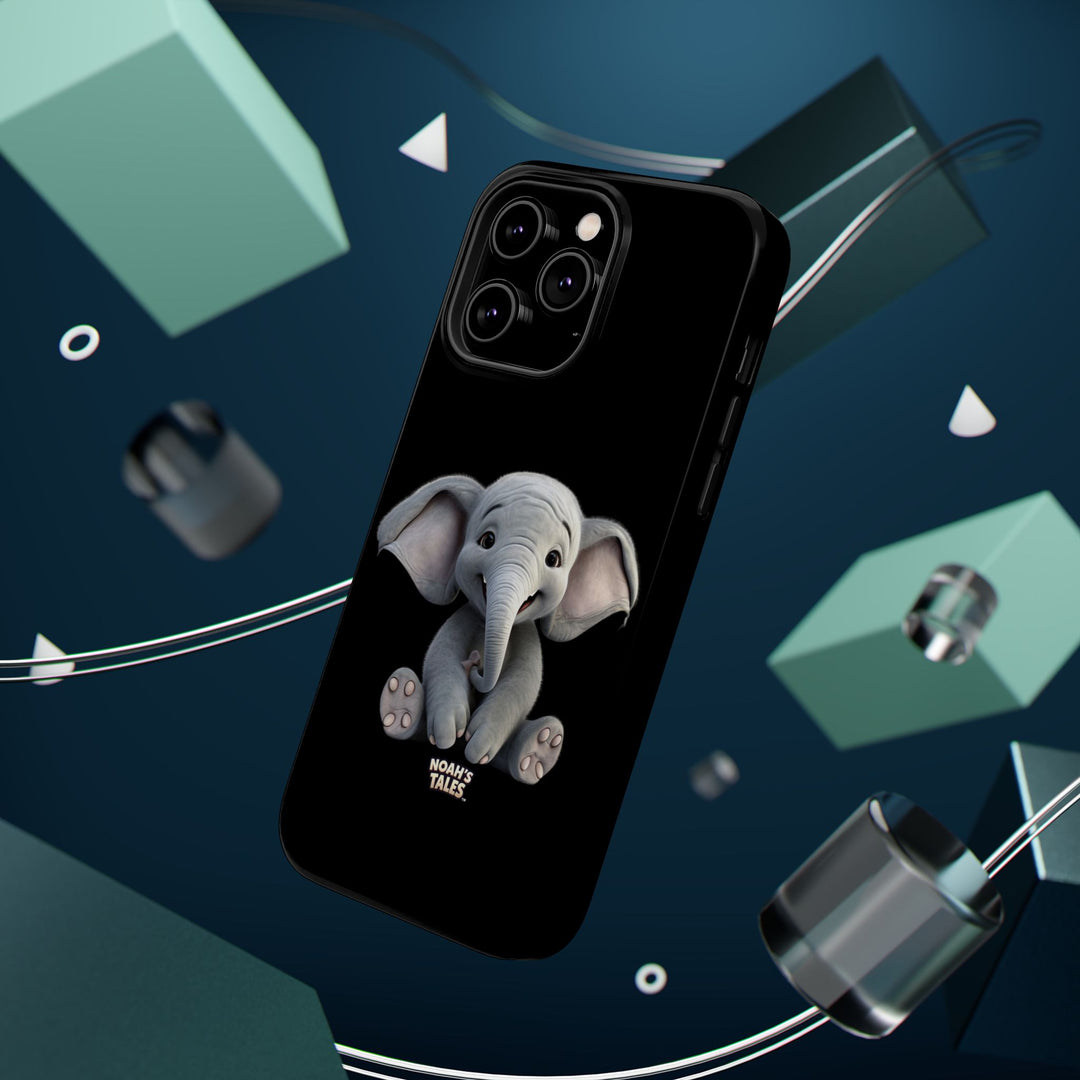 Noah’s Tales™ Noah Elephant Magnetic Tough Cases | Cute Elephant Phone Cover