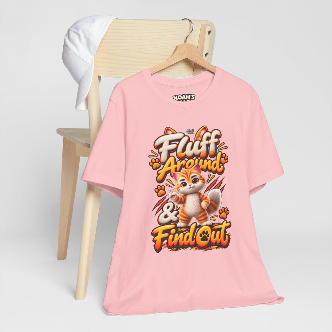 Noah’s Tales™ Fluff Around & Find Out | Tommy Women's Bella T-Shirt