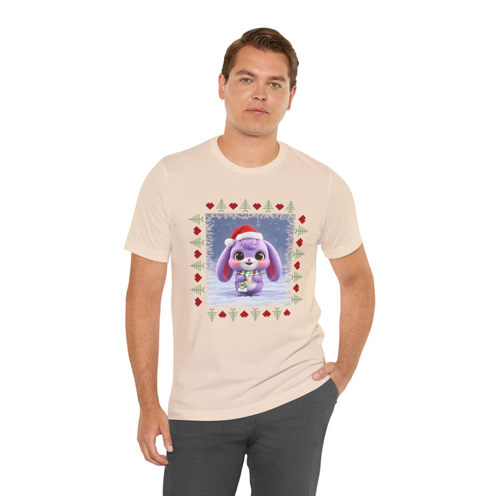 Noah’s Tales™ Lilac Christmas Men's T-Shirt