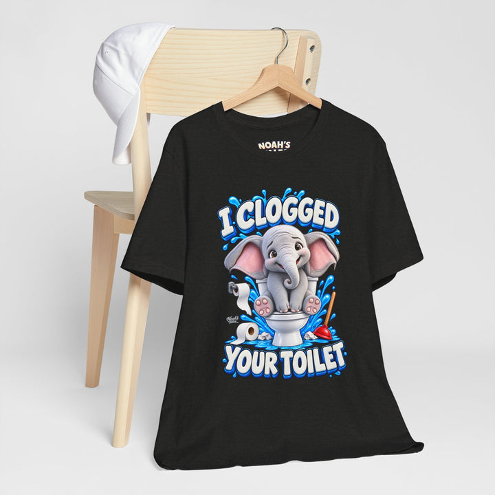 Noah’s Tales™ I Clogged Your Toilet | Ellie Belle Women's Bella T-Shirt