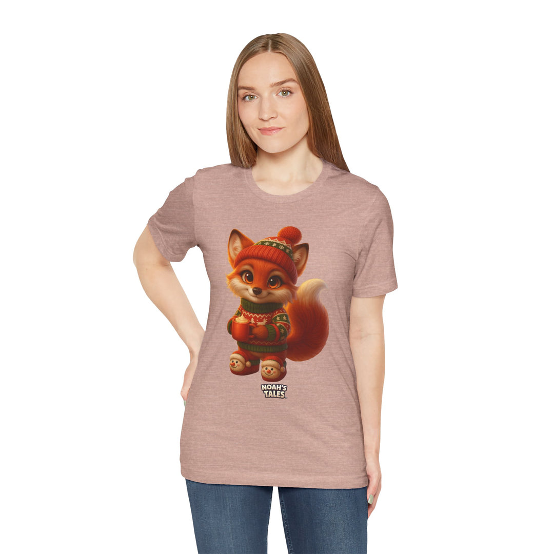 Noah’s Tales™ Christmas Ember Women's Bella T-Shirt