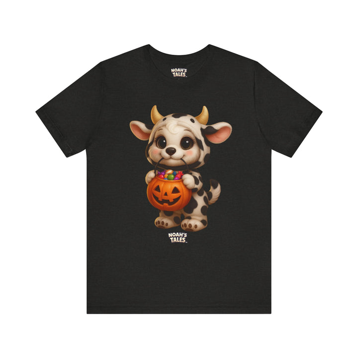 Noah’s Tales™ Cow Halloween Costume Coco Men's Bella T-Shirt
