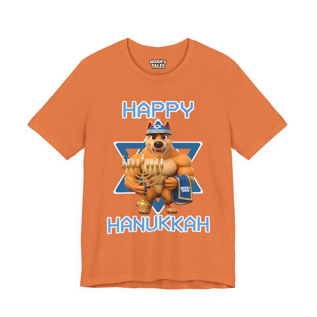 Noah’s Tales™ Happy Hanukkah Ranger Women's Bella T-Shirt