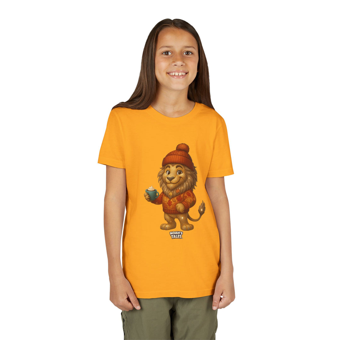 Noah’s Tales™ Thanksgiving Leo Girl's Bella T-Shirt