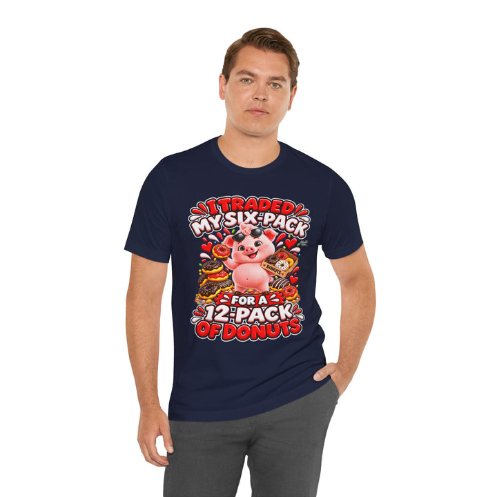 Noah’s Tales™ I Traded My Six-Pack For A 12-Pack Of Donuts | Pip Men's T-Shirt