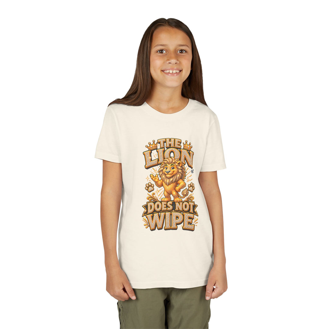 Noah’s Tales™ The Lion Does Not Wipe | Leo Girl's Bella T-Shirt
