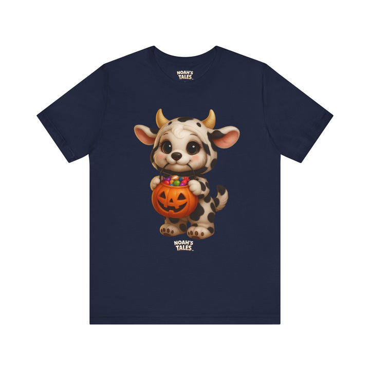 Noah’s Tales™ Cow Halloween Costume Coco Men's Bella T-Shirt