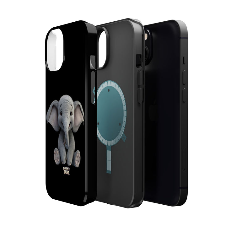 Noah’s Tales™ Noah Elephant Magnetic Tough Cases | Cute Elephant Phone Cover