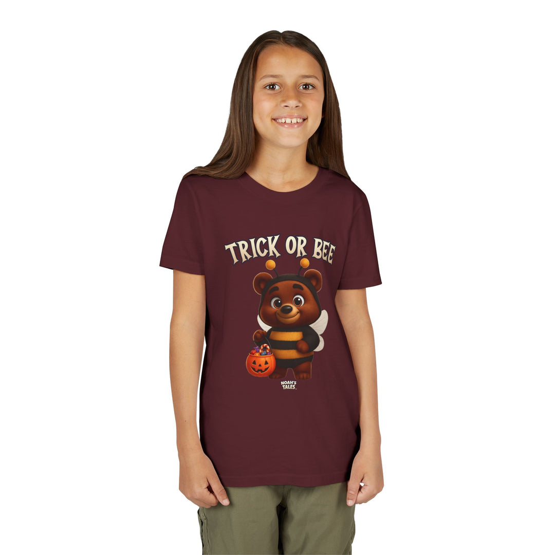Noah’s Tales™ Halloween Trick or Bee Baxter Girl's Bella T-Shirt