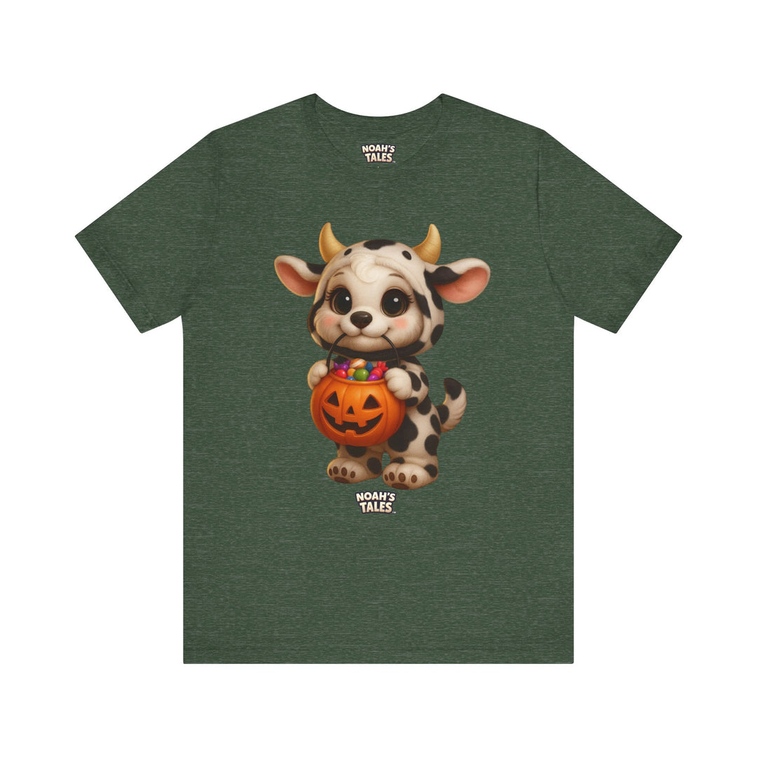 Noah’s Tales™ Cow Halloween Costume Coco Men's Bella T-Shirt