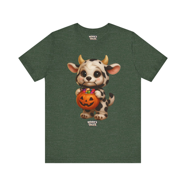 Noah’s Tales™ Cow Halloween Costume Coco Men's Bella T-Shirt