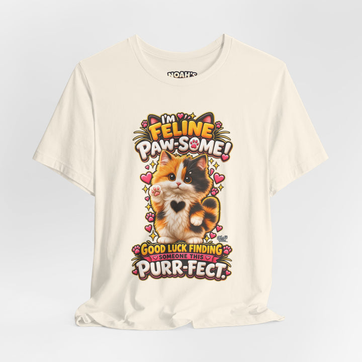 Noah’s Tales™ I’m Feline Paw-Some | Tommy Men's T-Shirt