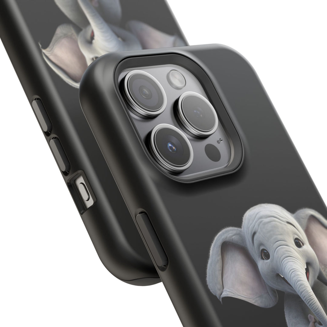 Noah’s Tales™ Noah Elephant Magnetic Tough Cases | Cute Elephant Phone Cover