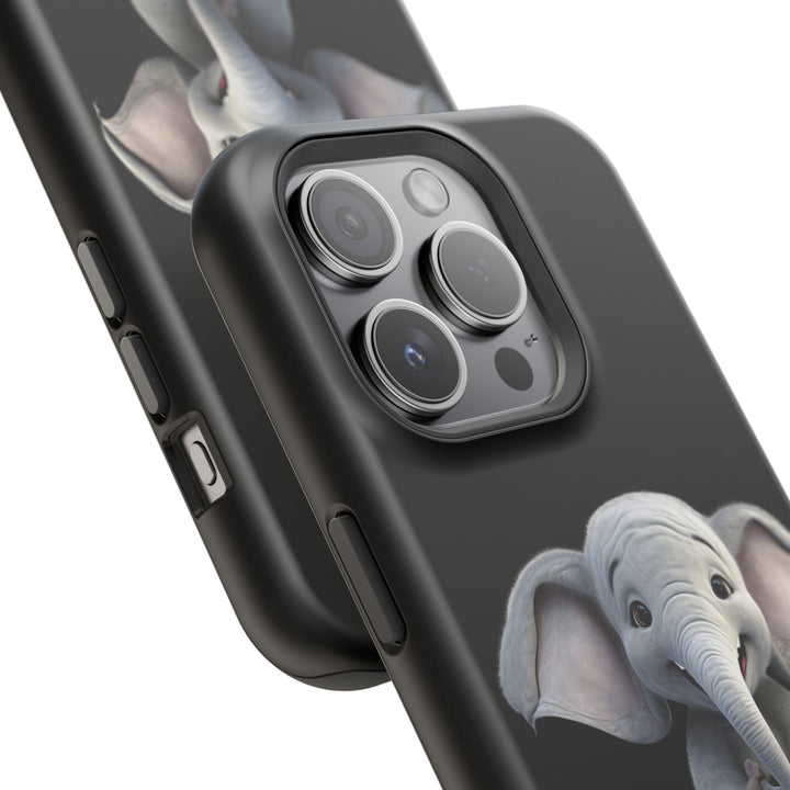 Noah’s Tales™ Noah Elephant Magnetic Tough Cases | Cute Elephant Phone Cover