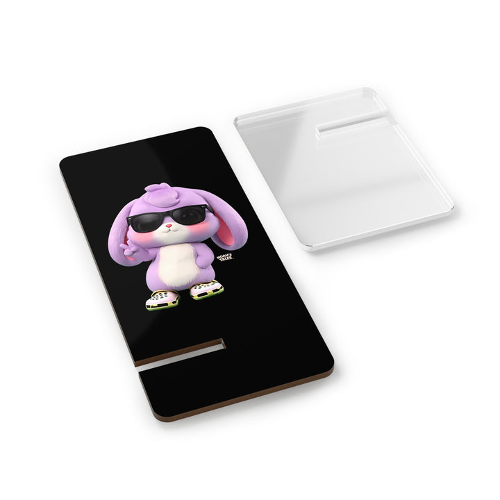 Noah’s Tales™ Lilac Smartphone Stand Cute Desk Accessory Mobile Holder Gift for Tech Lovers Home Office Decor Personalized Phone Display