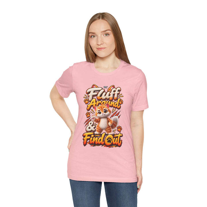 Noah’s Tales™ Fluff Around & Find Out | Tommy Women's Bella T-Shirt