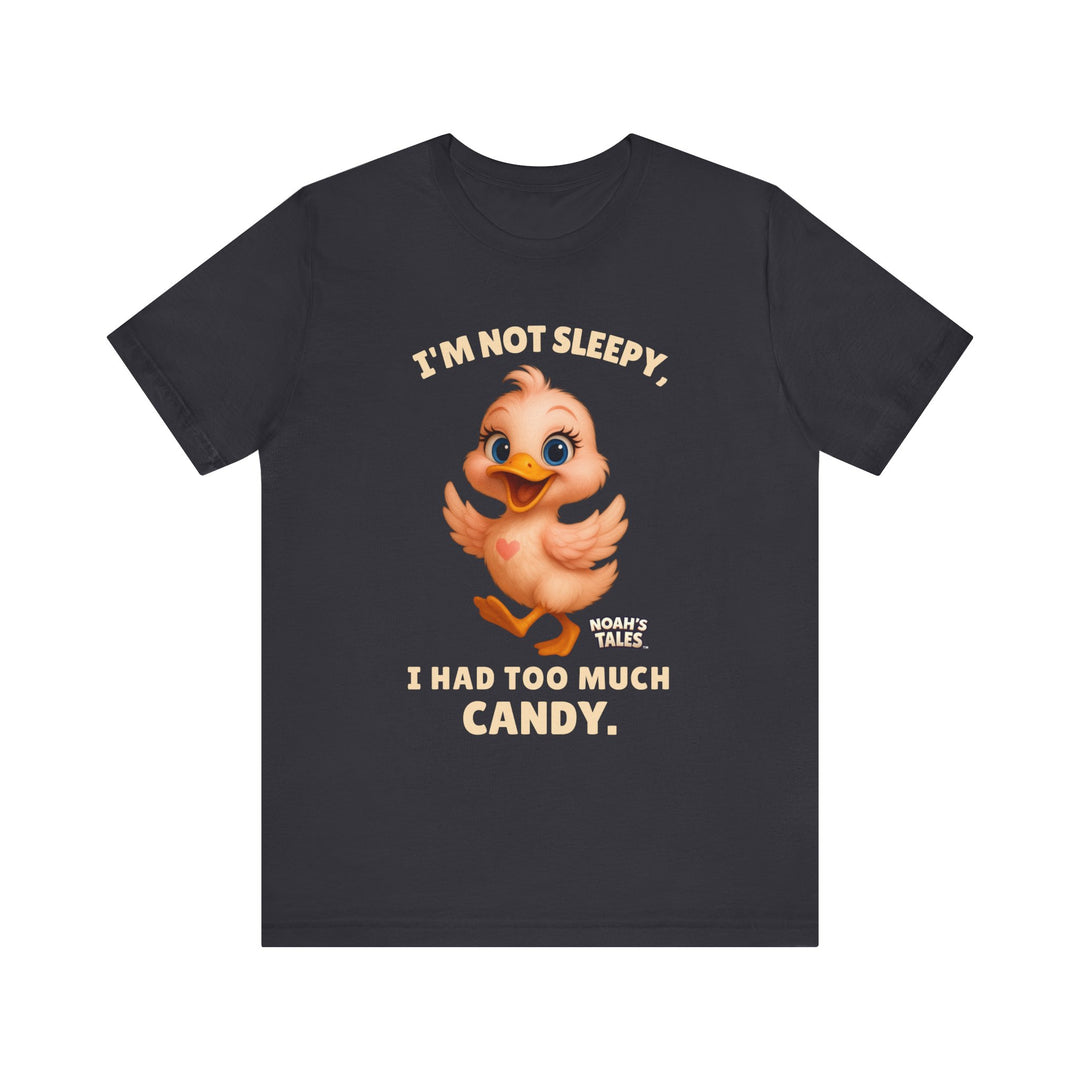 Noah’s Tales™ I'm Not Sleepy I Had Too Much Candy Men's Bella T-Shirt