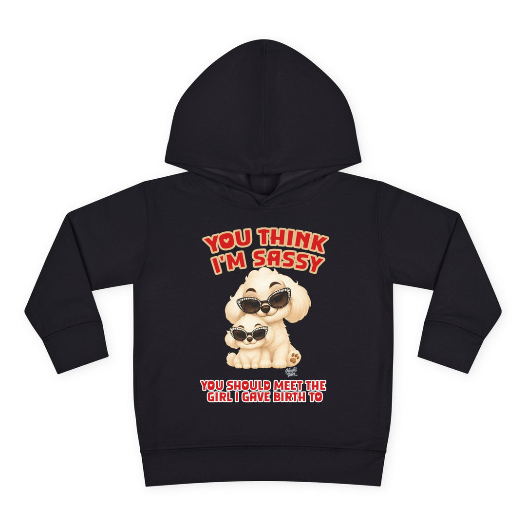 Noah’s Tales™ You Think I'm Sassy You Should Meet The Girl I Gave Birth To - Girl's Hoodie