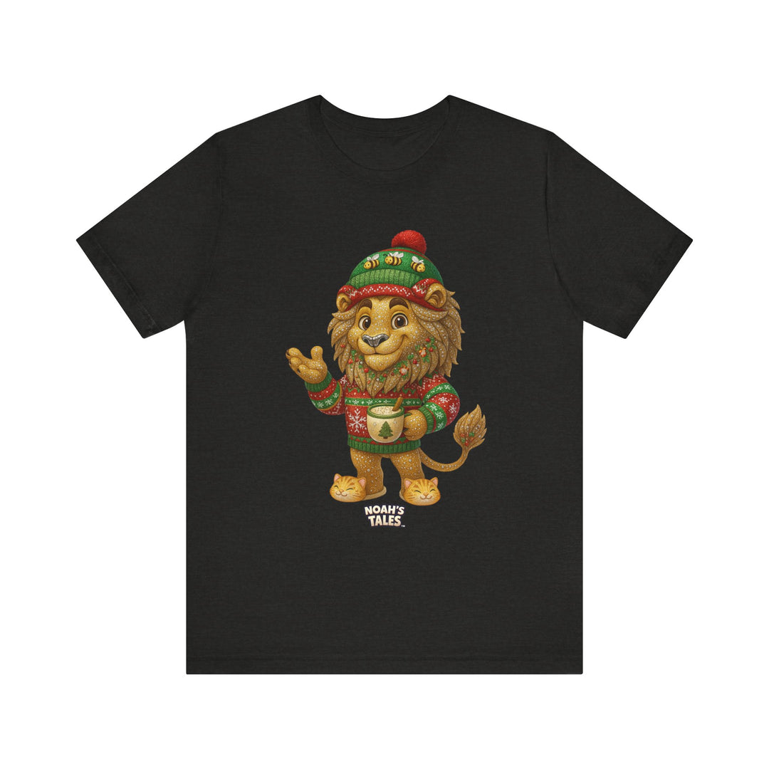 Noah’s Tales™ Christmas Leo Men's Bella T-Shirt
