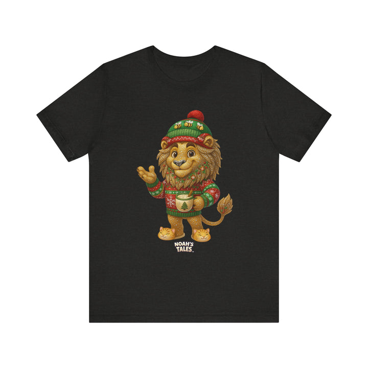 Noah’s Tales™ Christmas Leo Men's Bella T-Shirt