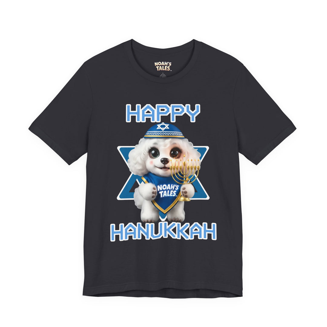 Noah’s Tales™ Happy Hanukkah Coco Girl's Bella T-Shirt