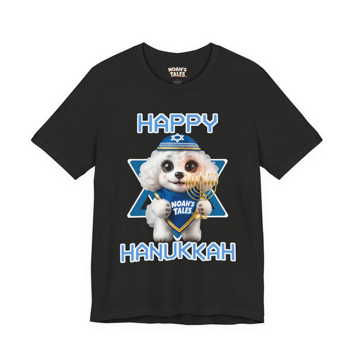 Noah’s Tales™ Happy Hanukkah Coco Girl's Bella T-Shirt