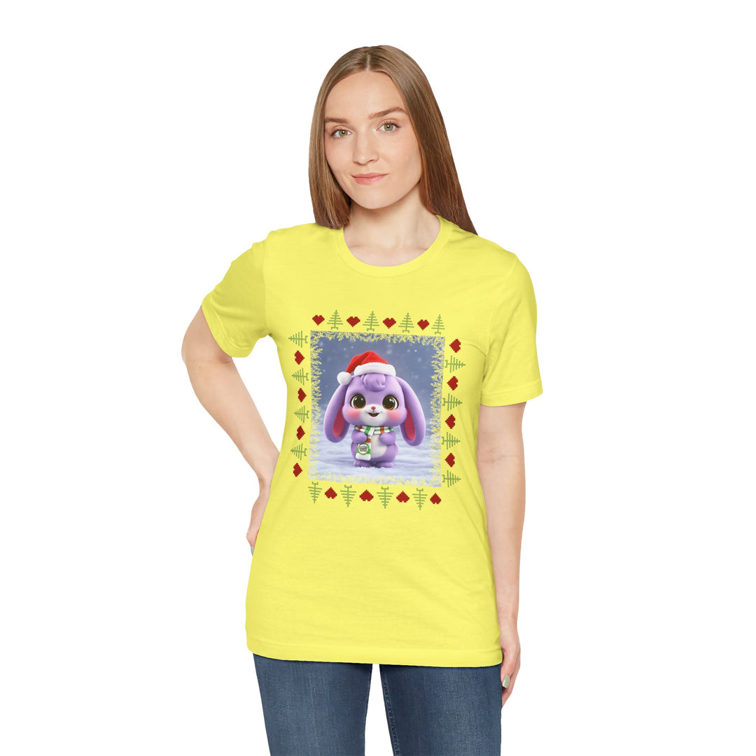 Noah’s Tales™ Lilac Christmas Women's Bella T-Shirt