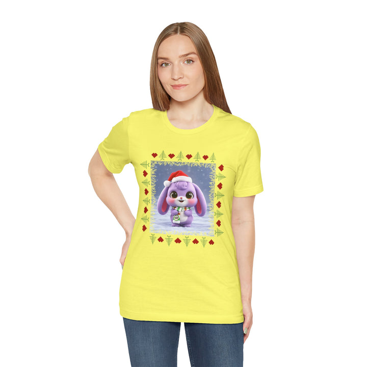 Noah’s Tales™ Lilac Christmas Women's Bella T-Shirt