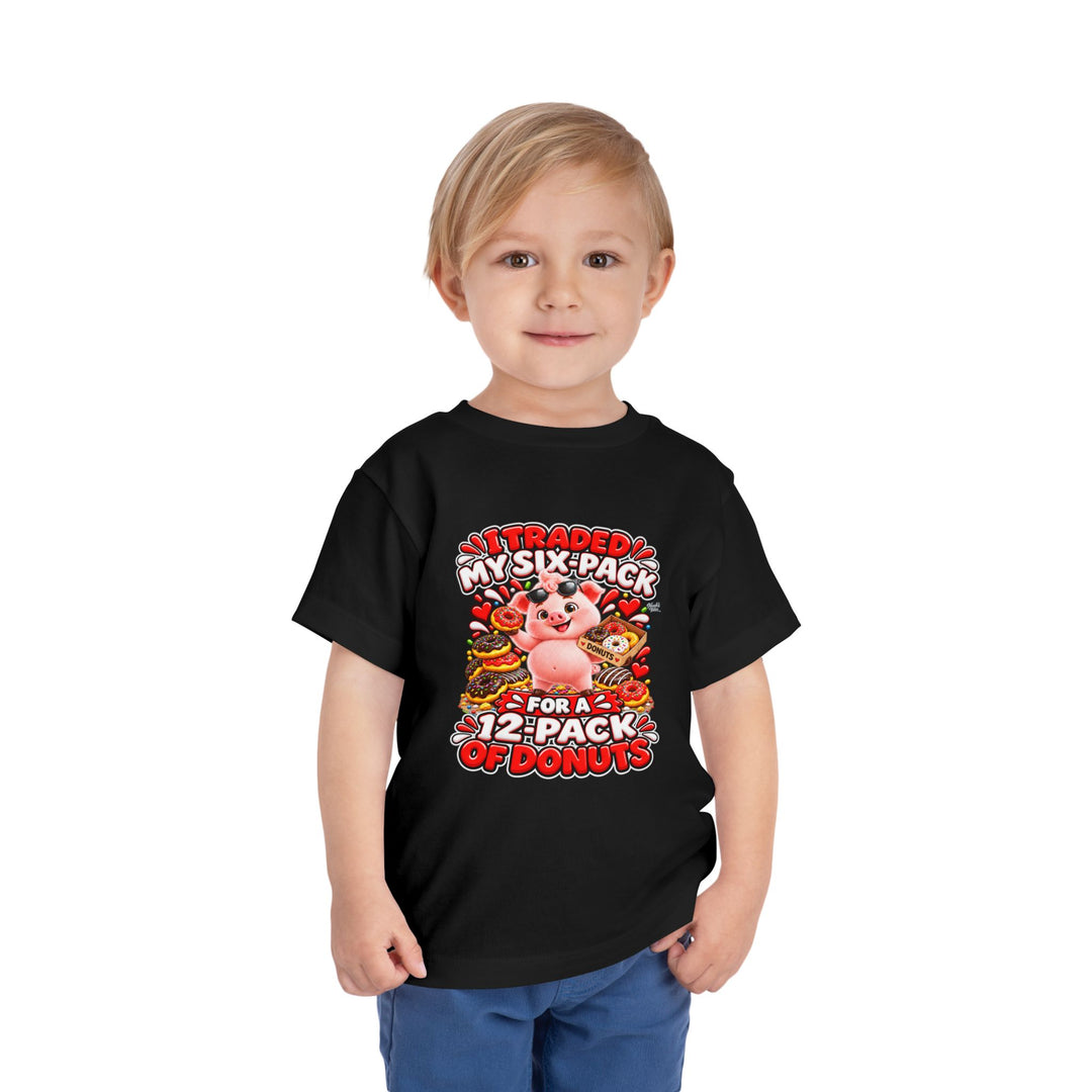 Noah’s Tales™ I Traded My Six-Pack For A 12-Pack Of Donuts | Pip Boy's T-Shirt