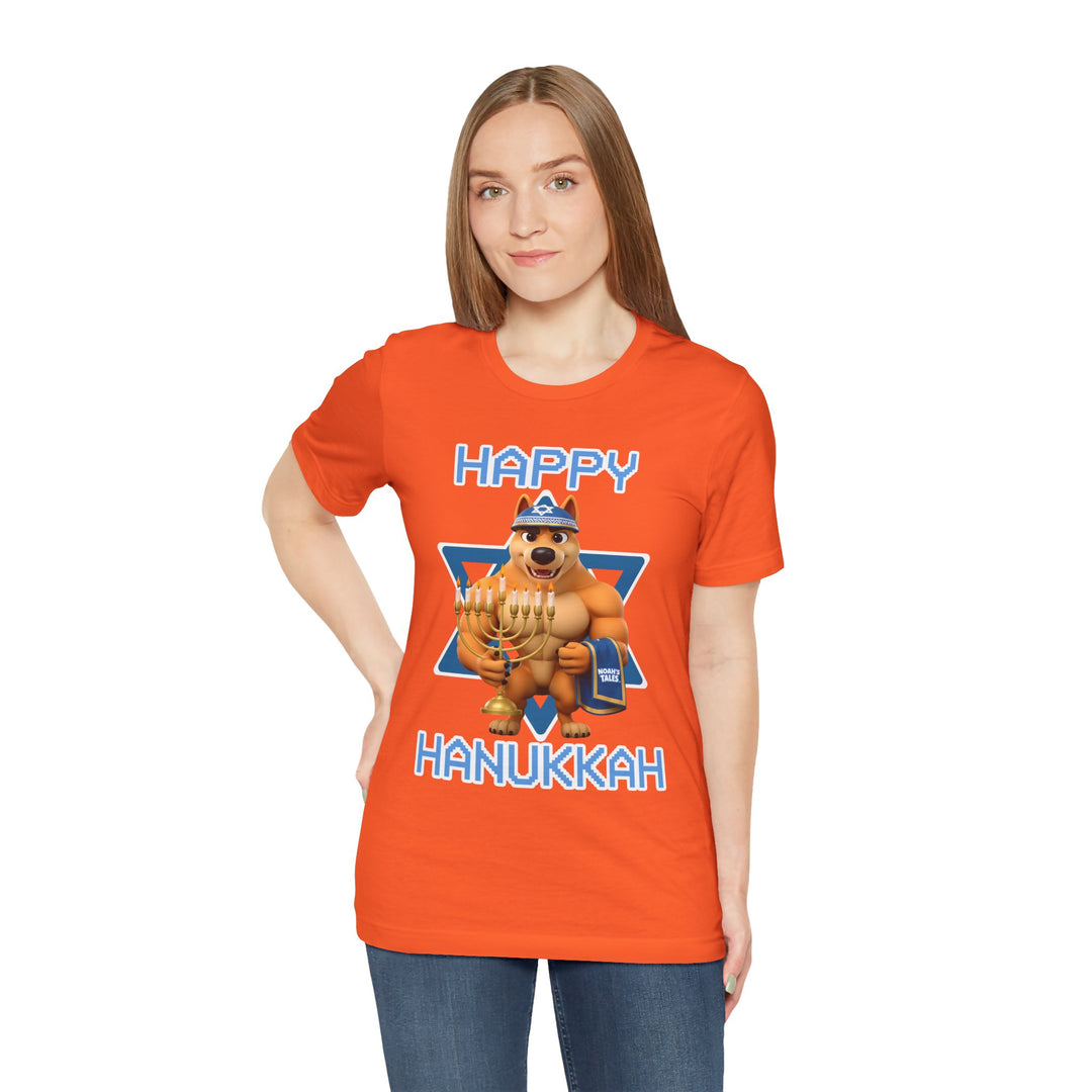 Noah’s Tales™ Happy Hanukkah Ranger Women's Bella T-Shirt